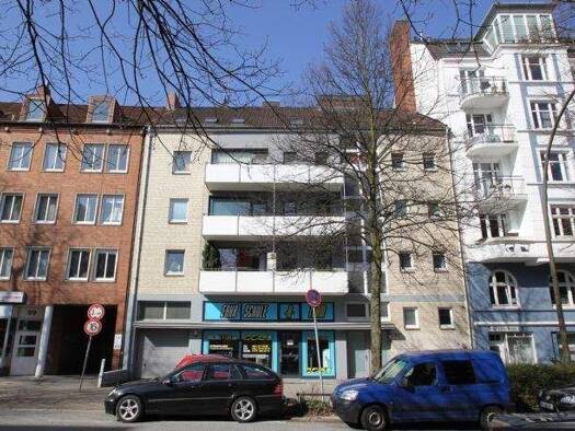 Wohnung zur Miete 896 € 1 Zimmer 52,6 m² 1. Geschoss frei ab sofort Alsterdorfer Straße 105 Winterhude Hamburg 22299