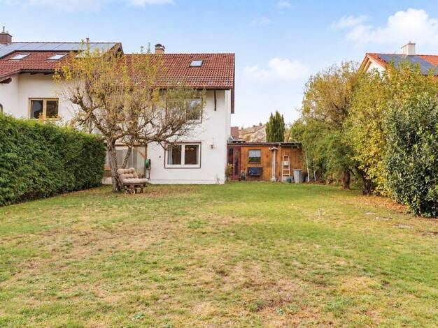 Doppelhaushälfte zum Kauf 650.000 € 5 Zimmer 117 m² 672 m² Grundstück frei ab sofort Gartenberg Geretsried 82538