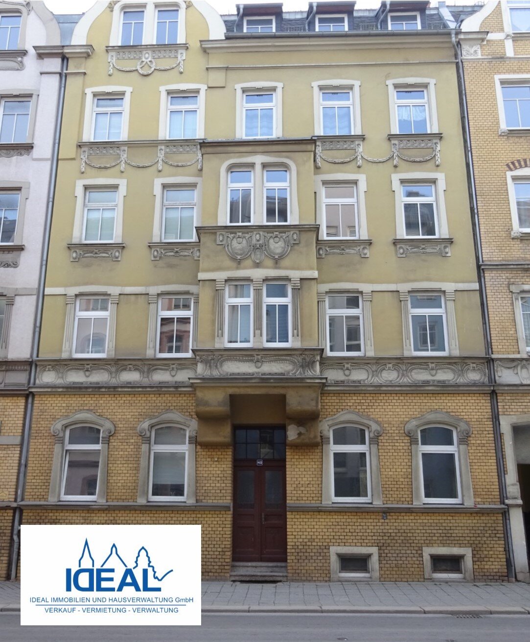 Apartment zur Miete 300 € 3 Zimmer 62,3 m²<br/>Wohnfläche 2.<br/>Geschoss Trockentalstraße 82 Obere Aue Plauen 08527