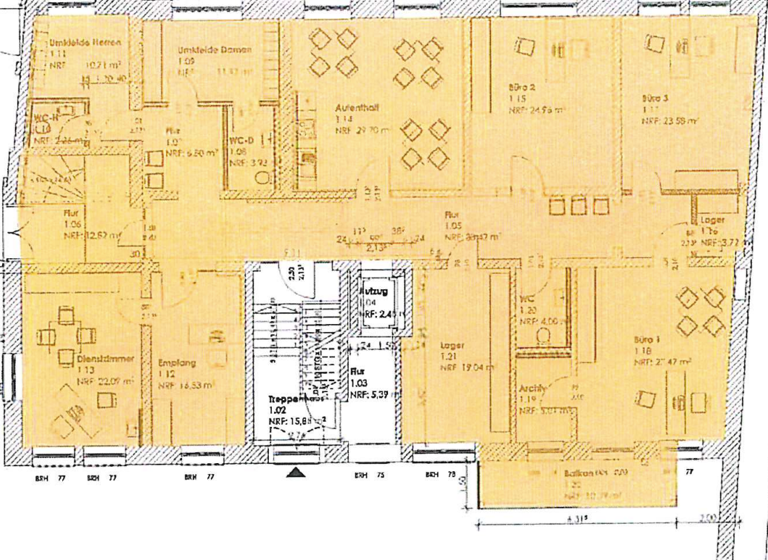 Büro zur Miete - Erstbezug 3.725 € 9,5 Zimmer 263 m² Bürofläche teilbar ab 100 m² Brüderstraße 27 Burg 39288