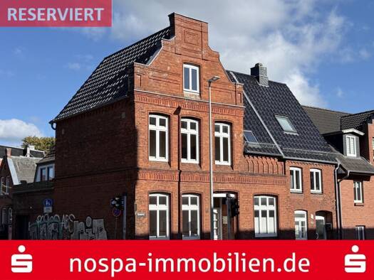 Stadthaus zum Kauf 195.000 € 5 Zimmer 113 m² 128 m² Grundstück Husum Husum 25813