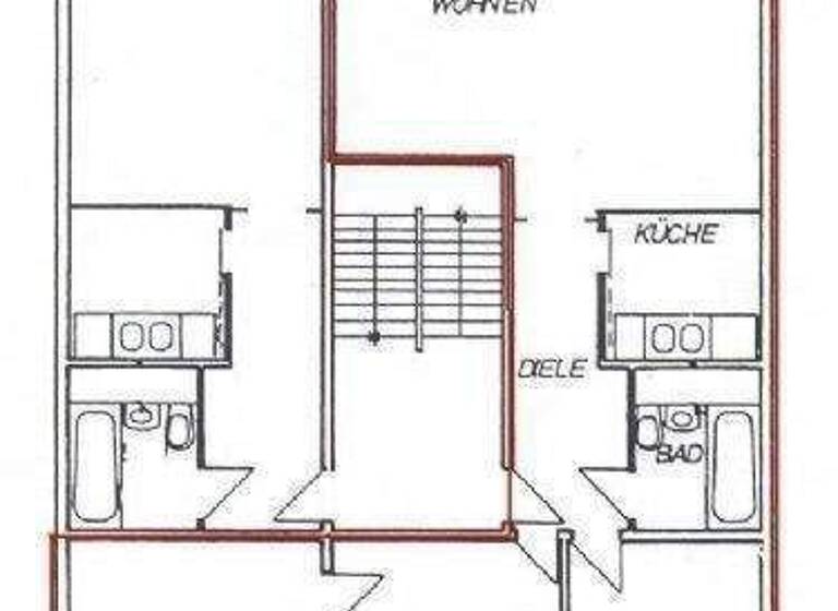 Wohnung zur Miete 450 € 4 Zimmer 73,9 m² 3. Geschoss frei ab 01.07.2026 Von-Hoff-Str. 23 Gotha 99867