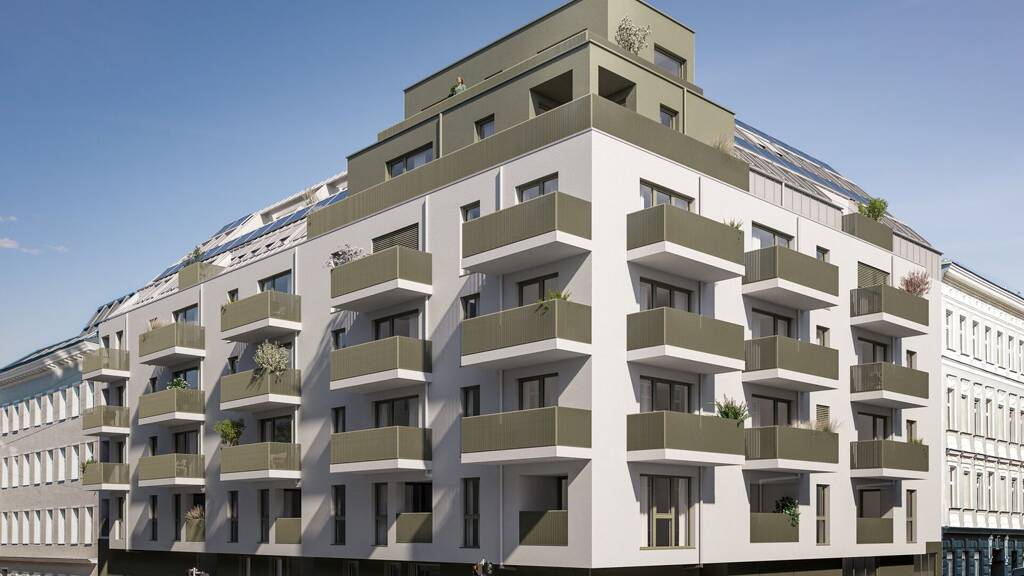 Wohnung zum Kauf - Erstbezug 339.000 € 2 Zimmer 51,2 m² 1. Geschoss Wien 1120