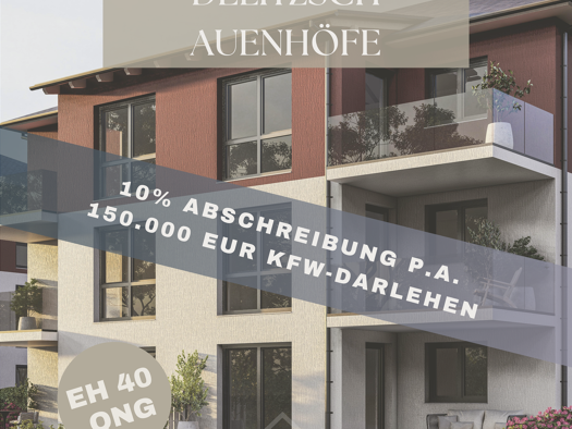 Wohnung zum Kauf - Erstbezug 332.000 € 3 Zimmer 79 m² 1. Geschoss Delitzsch 04509