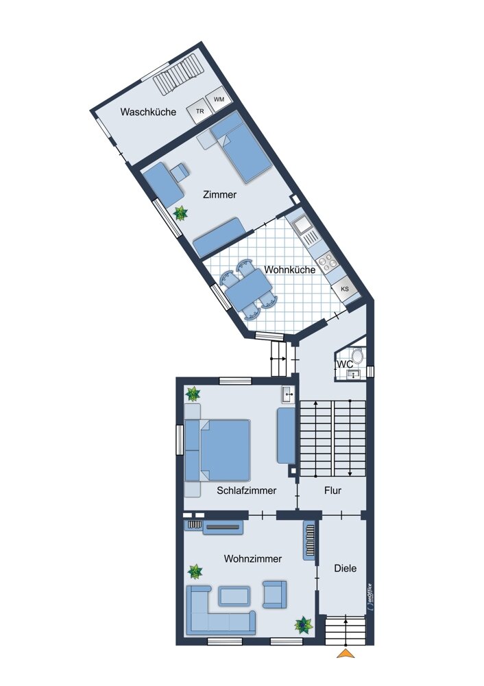 Mehrfamilienhaus zum Kauf 325.000 € 7 Zimmer 185 m²<br/>Wohnfläche 682 m²<br/>Grundstück Bettrath - Hoven Mönchengladbach / Bettrath 41066