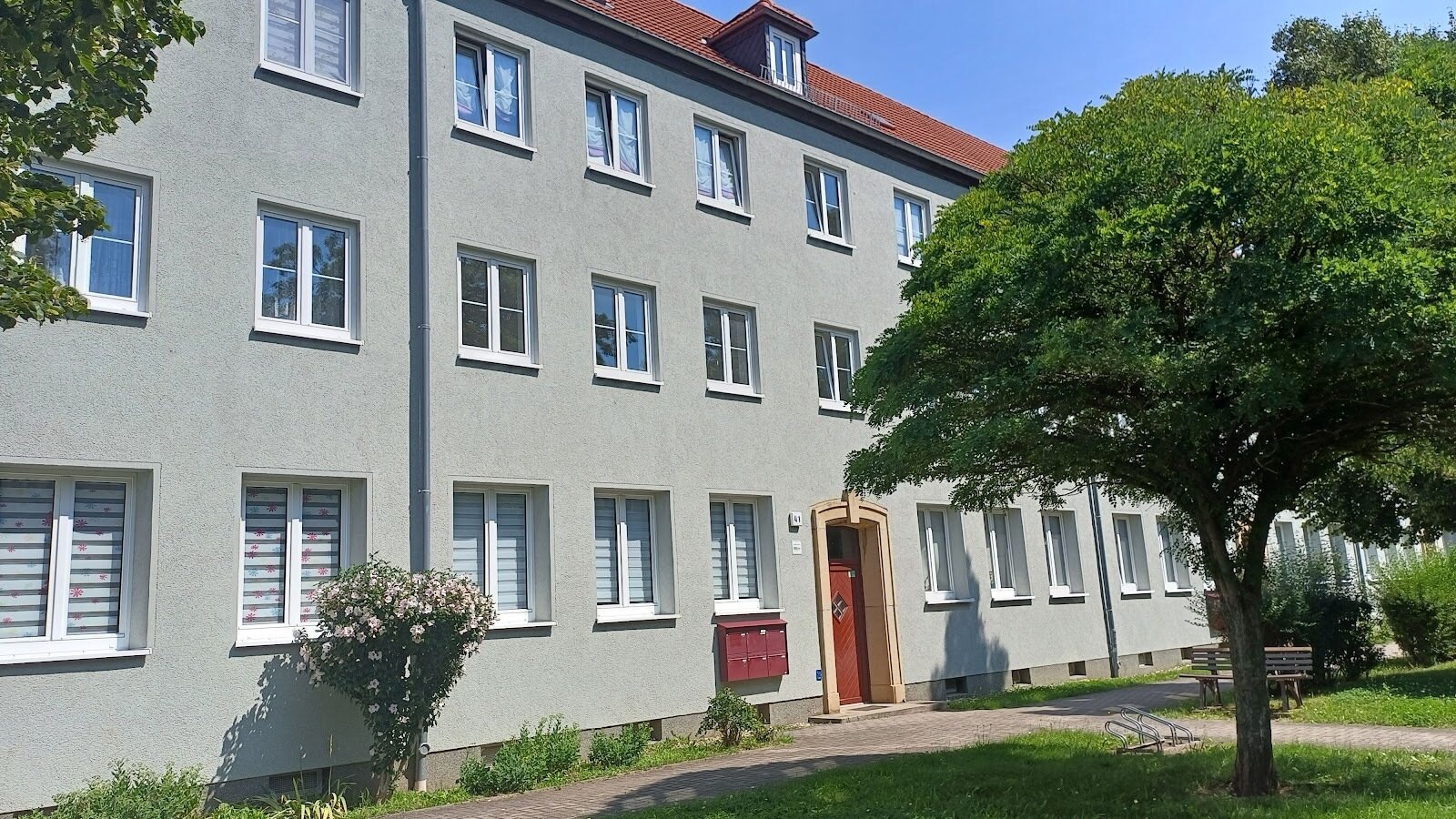 Wohnung zur Miete 309 € 3 Zimmer 52,1 m²<br/>Wohnfläche 1.<br/>Geschoss Schillerstr. 44 Geusa Merseburg 06217