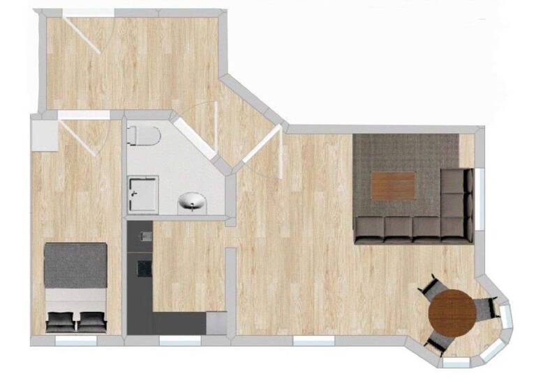 Wohnung zur Miete 312 € 2 Zimmer 60 m² Haselbrunner Str. 73 Haselbrunn Plauen 08525