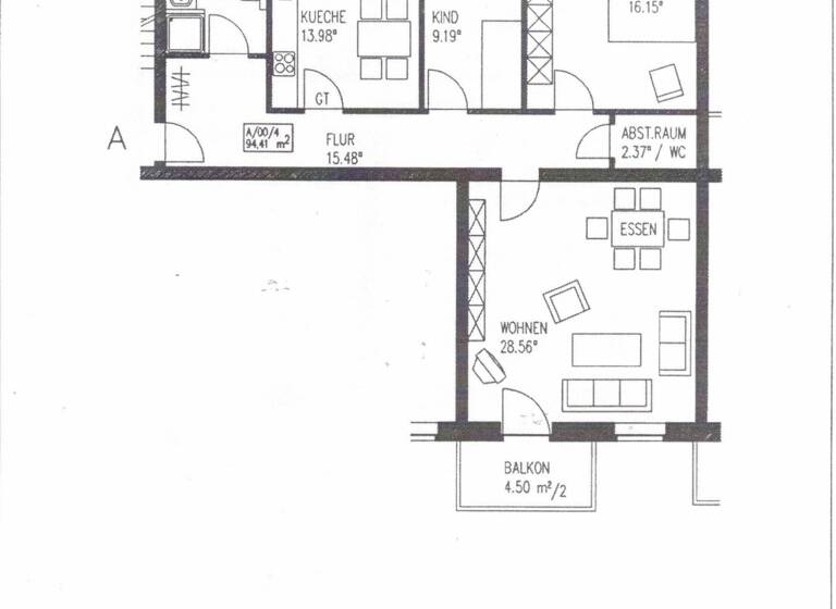 Wohnung zum Kauf 149.900 € 3 Zimmer 94,4 m²<br/>Wohnfläche EG<br/>Geschoss Holtkampstraße 54 Bünde Bünde 32257
