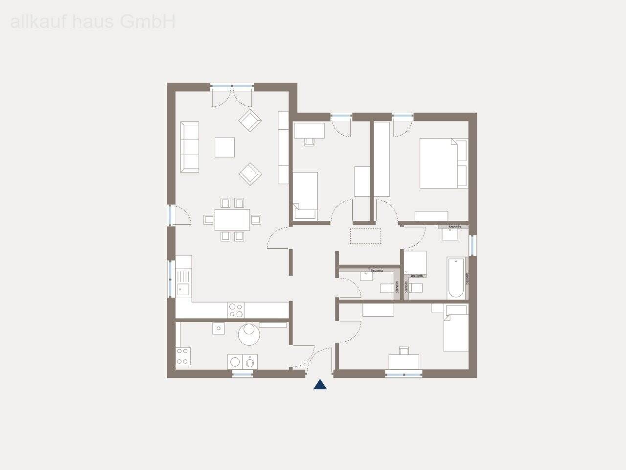 Bungalow zum Kauf provisionsfrei 258.009 € 4 Zimmer 116,4 m²<br/>Wohnfläche Geyer 09468