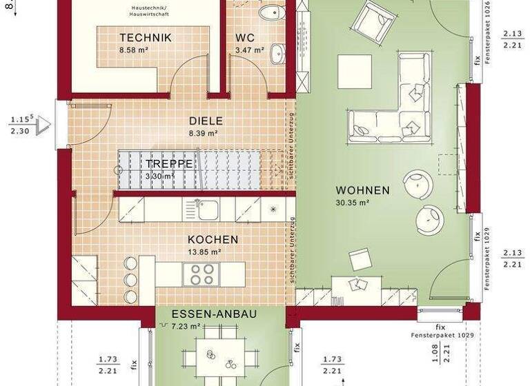 Haus zum Kauf 618.561 € 5 Zimmer 151 m² 661 m² Grundstück Nienborg Heek-Nienborg 48619