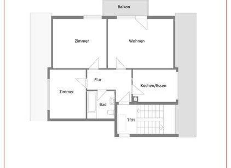 Wohnung zum Kauf 220.000 € 3 Zimmer 62 m² 2. Geschoss Backnang 71522