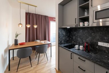 Wohnung zur Miete Wohnen auf Zeit 1.899 € 1 Zimmer 30 m² frei ab 21.11.2024 Solmsstraße Bockenheim Frankfurt am Main 60486