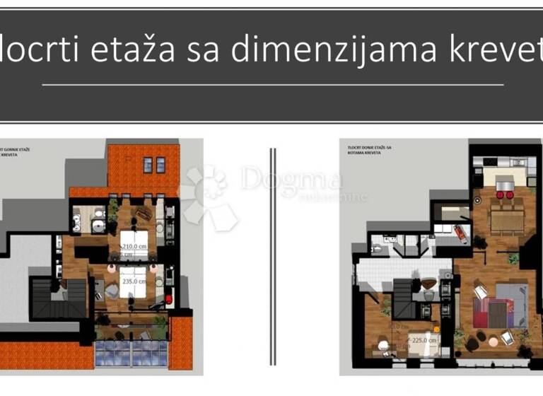 Wohnung zum Kauf 632.062 € 4 Zimmer 168 m² 3. Geschoss Tuskanac