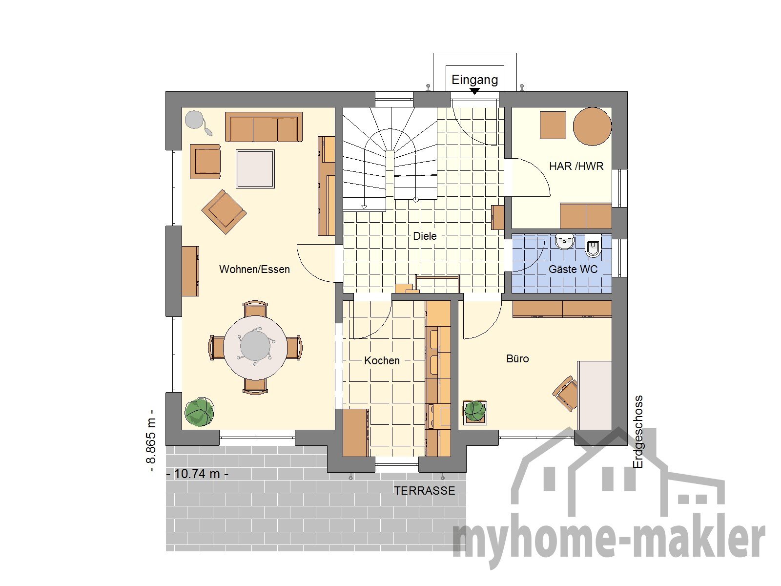 Stadthaus zum Kauf provisionsfrei 479.000 € 5 Zimmer 138,6 m²<br/>Wohnfläche 681 m²<br/>Grundstück Schillingsfürst Schillingsfürst 91583