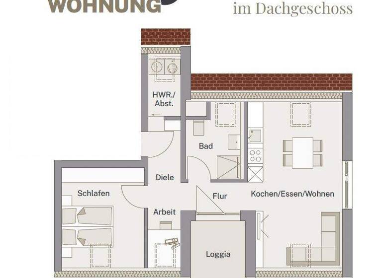 Wohnung zum Kauf - Erstbezug 279.000 € 2 Zimmer 47,3 m² 2. Geschoss Neumarkt Neumarkt in der Oberpfalz 92318