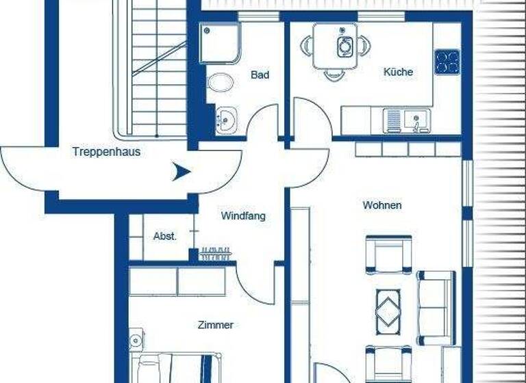 Wohnung zum Kauf 209.000 € 2 Zimmer 52 m² Striesen-Ost Dresden 01277
