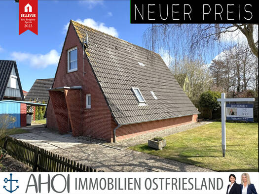 Einfamilienhaus zum Kauf 195.000 € 4 Zimmer 67 m² 338 m² Grundstück Greetsiel Krummhörn / Greetsiel 26736
