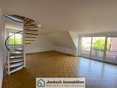 Wohnung zur Miete 710 € 3 Zimmer 101,4 m² Dachgeschoss frei ab sofort Seebeckstr. 13 Merseburg Merseburg 06217