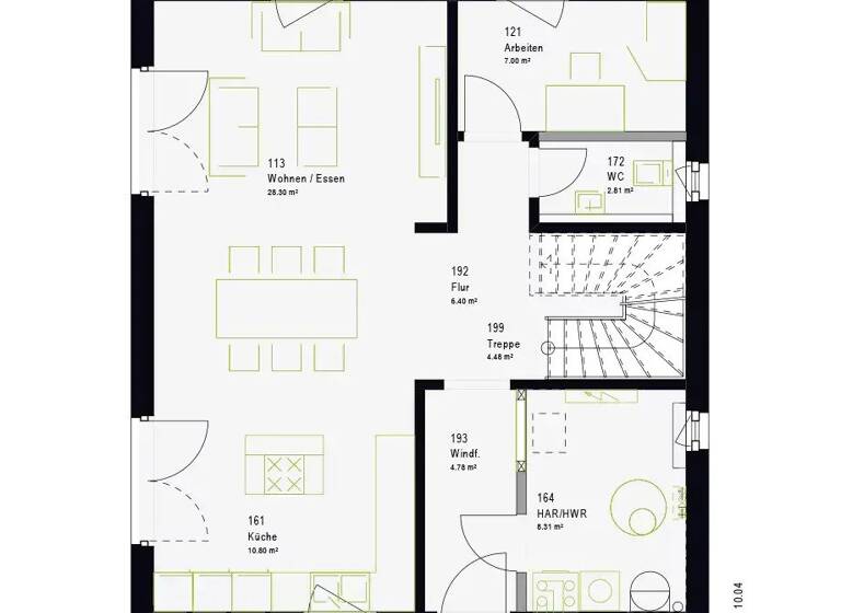 Einfamilienhaus zum Kauf 457.649 € 4 Zimmer 140 m² 400 m² Grundstück Horrem Dormagen 41540
