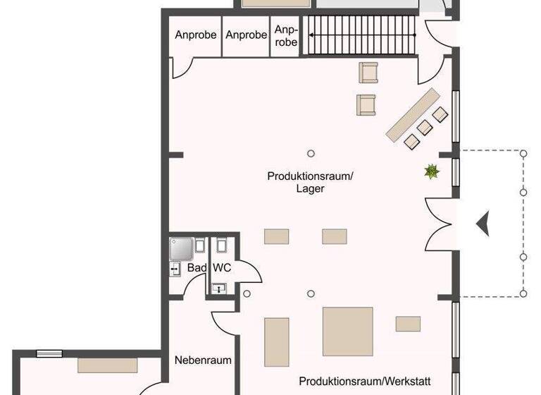 Verkaufsfläche zum Kauf 430.000 € 2 Zimmer Horb Horb am Neckar 72160