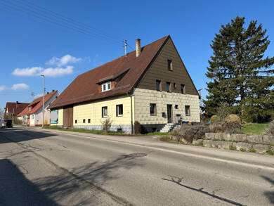 Einfamilienhaus zum Kauf 225.000 € 6 Zimmer 140 m² 1.825 m² Grundstück Onolzheim Crailsheim / Onolzheim 74564