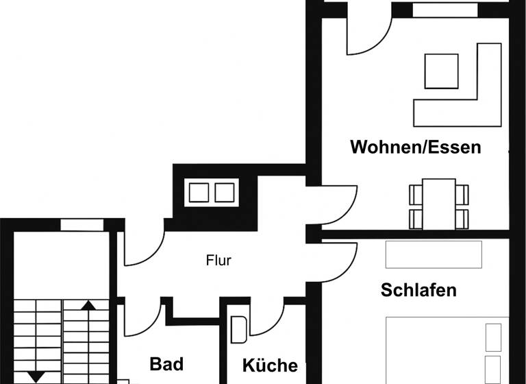 Wohnung zum Kauf 229.000 € 2 Zimmer 61,4 m² Traunstein 83278
