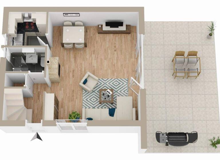 Einfamilienhaus zum Kauf 335.000 € 3 Zimmer 65 m² 313 m² Grundstück Sütel Neukirchen 23779