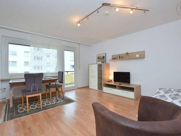 Wohnung zur Miete Wohnen auf Zeit 950 € 1 Zimmer 33 m² frei ab sofort Münster Stuttgart 70376