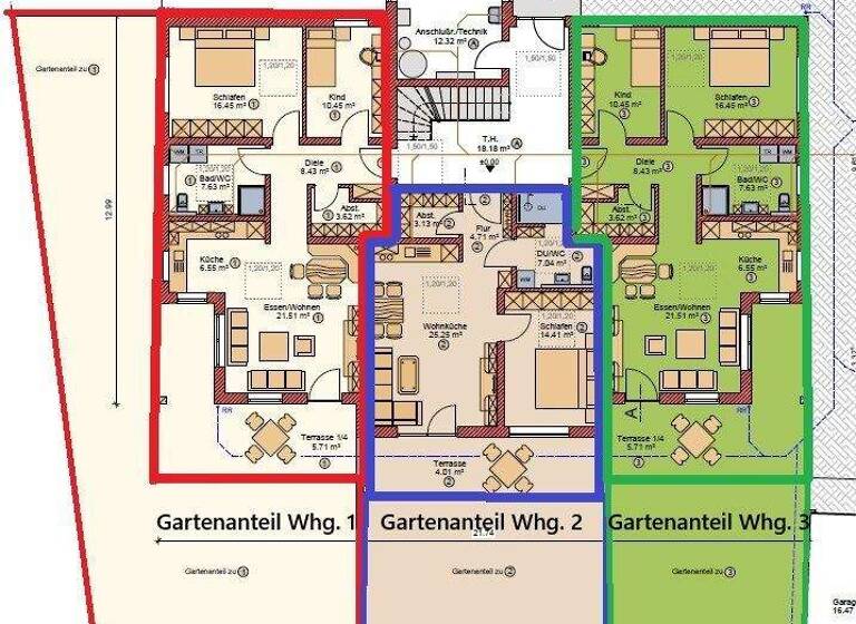 Wohnung zum Kauf - Erstbezug provisionsfrei 300.000 € 3 Zimmer 76,6 m² frei ab 01.12.2026 Janahof Cham 93413