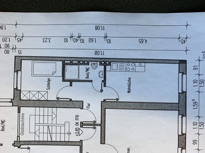 Apartment zur Miete 380 € 2 Zimmer 26 m²<br/>Wohnfläche 2.<br/>Geschoss Gerberstraße 0 Barbara 3 Trier 54290