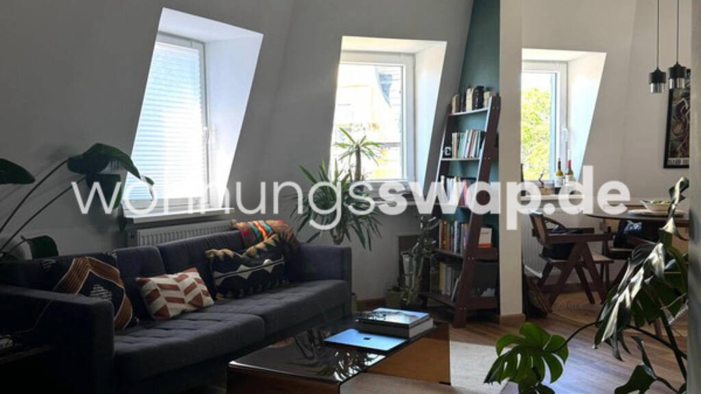 Wohnung zur Miete Tauschwohnung 875 € 2 Zimmer 60 m² 4. Geschoss Ostend Frankfurt am Main 60316