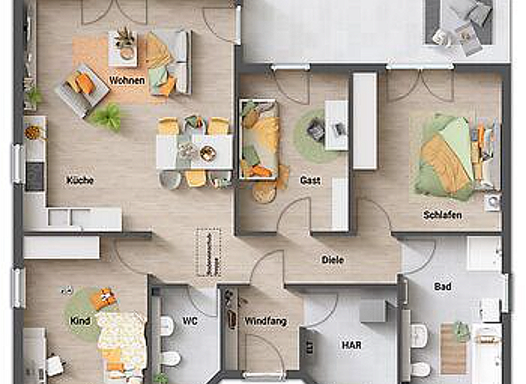 Einfamilienhaus zum Kauf 467.993 € 4 Zimmer 108 m² 550 m² Grundstück Zepernick 16341