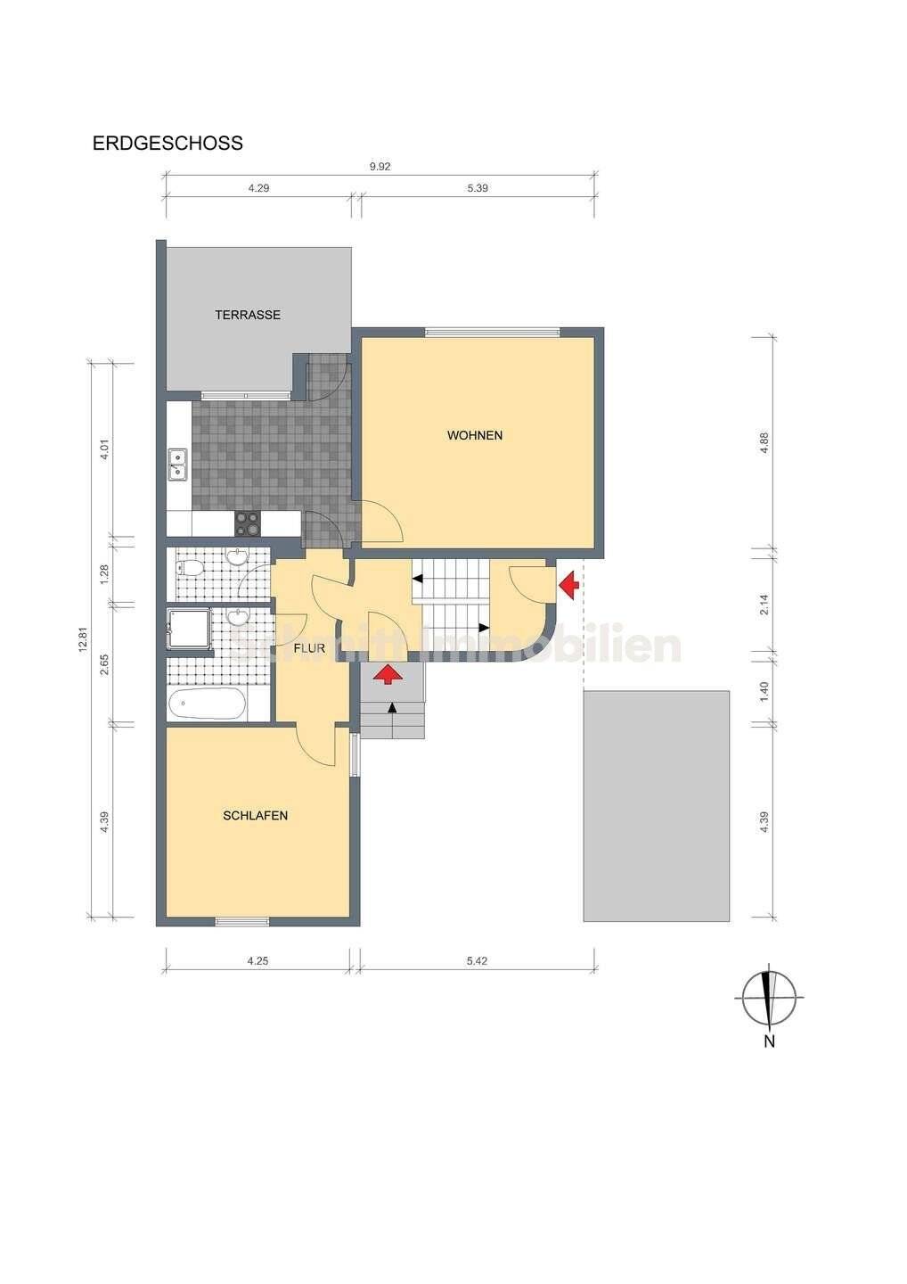 Mehrfamilienhaus zum Kauf 598.000 € 7 Zimmer 251 m²<br/>Wohnfläche 737 m²<br/>Grundstück Schwanheim Frankfurt am Main 60529