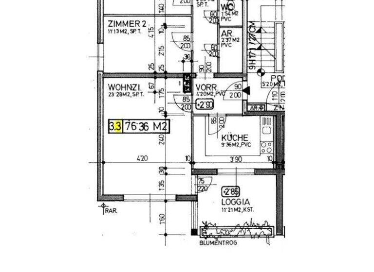 Wohnung zur Miete 825 € 3 Zimmer 86,5 m² Kirchengasse 20a Wagna 8435