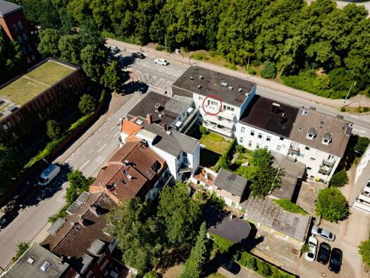 Wohnung zur Miete 588 € 1 Zimmer 38,5 m² 3. Geschoss Schwarzenbergstraße 85 Harburg Harburg 21073