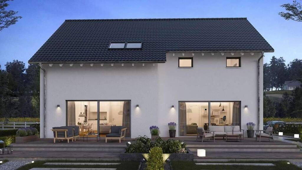 Haus zum Kauf - Erstbezug provisionsfrei 666.000 € 9 Zimmer 242 m² 750 m² Grundstück Biestow Rostock 18059