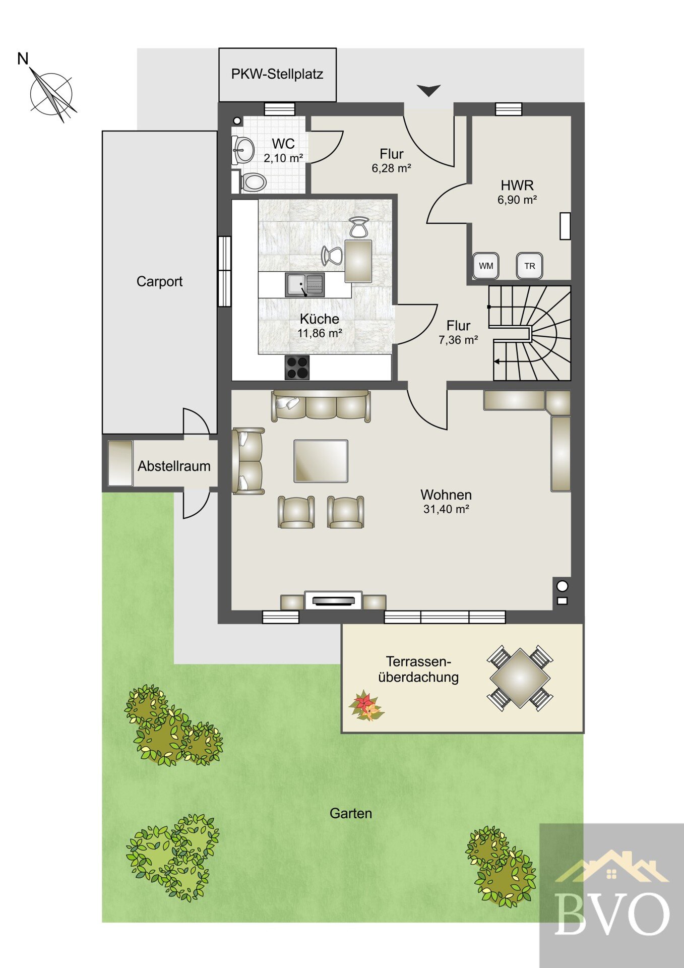 Doppelhaushälfte zum Kauf 599.000 € 4 Zimmer 126 m²<br/>Wohnfläche 363 m²<br/>Grundstück Wik Bezirk 3 Kiel 24106