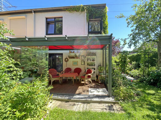 Reihenendhaus zum Kauf 565.000 € 5 Zimmer 119,9 m² 384 m² Grundstück Bramfeld Hamburg 22175