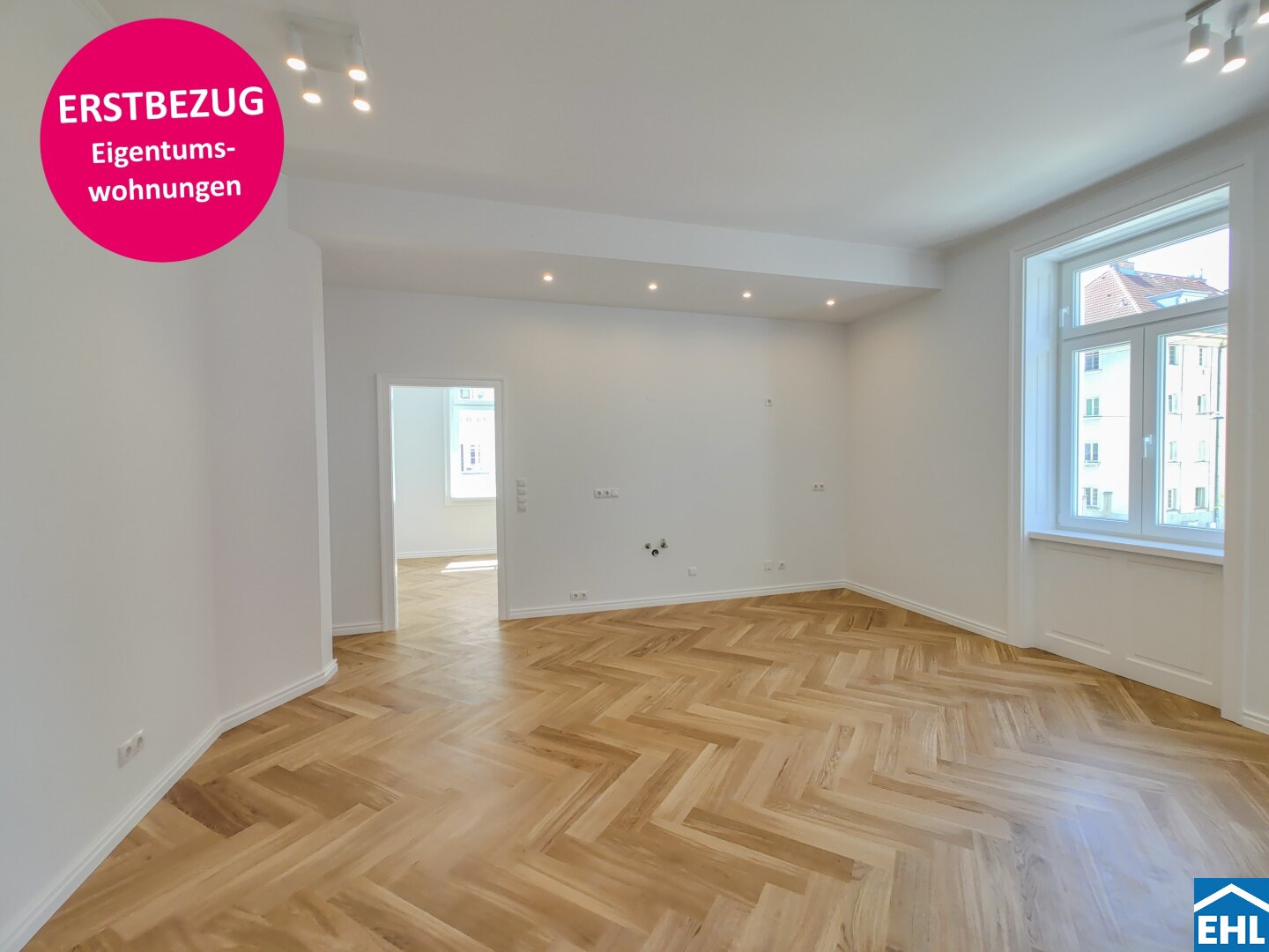 Wohnung zum Kauf 285.000 € 2 Zimmer 55,7 m²<br/>Wohnfläche EG<br/>Geschoss Meißnergasse Wien 1220