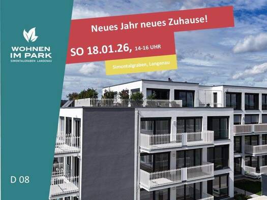 Wohnung zum Kauf - Neubau provisionsfrei 318.900 € 2 Zimmer 61,3 m² 1. Geschoss Am Simontalgraben 23 Langenau 89129