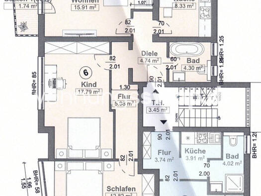 Studio zur Miete Tauschwohnung 650 € 3 Zimmer 75 m² 1. Geschoss Dieringhausen Gummersbach 51645