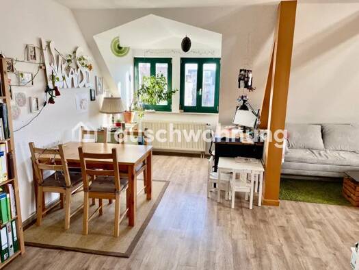 Wohnung zur Miete Tauschwohnung 485 € 3 Zimmer 74 m² 3. Geschoss Connewitz Süd 04277