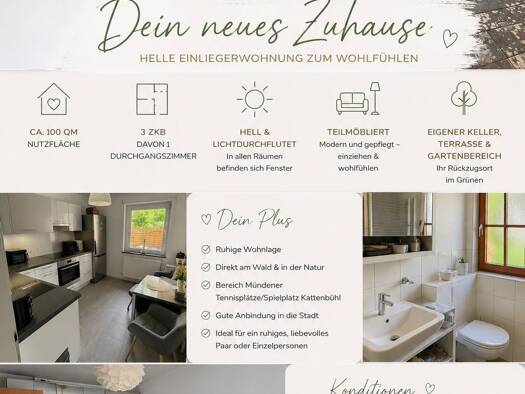 Wohnung zur Miete 850 € 3 Zimmer 85 m² 2 Geschosse frei ab 01.08.2026 Hann. Münden 34346
