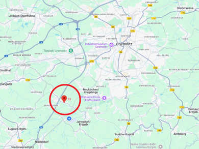 Grundstück zum Kauf provisionsfrei 98.000 € 979 m² Grundstück Baugenehmigung vorhanden Leukersdorf Jahnsdorf/Erzgeb. 09387