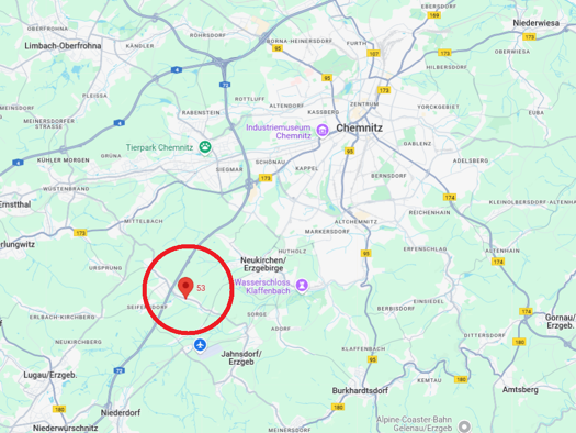 Grundstück zum Kauf provisionsfrei 98.000 € 979 m² Grundstück Baugenehmigung vorhanden Leukersdorf Jahnsdorf/Erzgeb. 09387