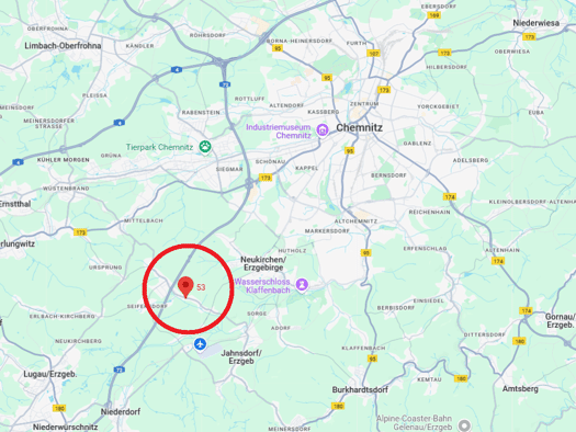 Grundstück zum Kauf provisionsfrei 98.000 € 979 m² Grundstück Baugenehmigung vorhanden Leukersdorf Jahnsdorf/Erzgeb. 09387
