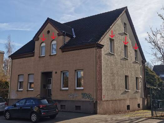 Wohnung zur Miete 260 € 3 Zimmer 52 m² Geschoss 1/3 frei ab 01.02.2026 König-Ludwig-Straße 46 König-Ludwig Recklinghausen 45663