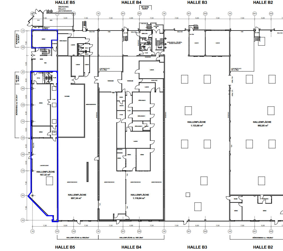 Bürofläche zur Miete provisionsfrei 7,50 € 390 m²<br/>Bürofläche Tiefenbroich Ratingen 40880