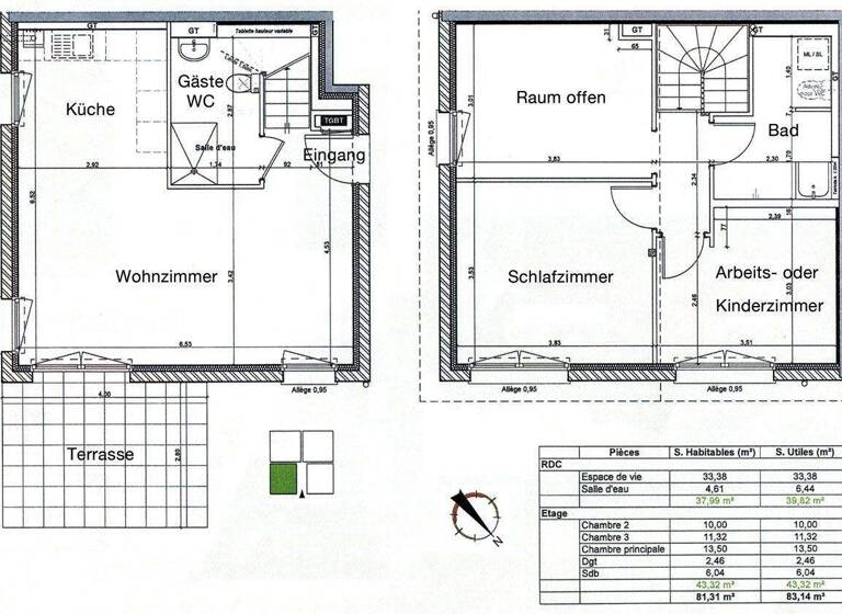 Haus zum Kauf 329.000 € 4 Zimmer 81 m² 142 m² Grundstück Zaessingue 68130