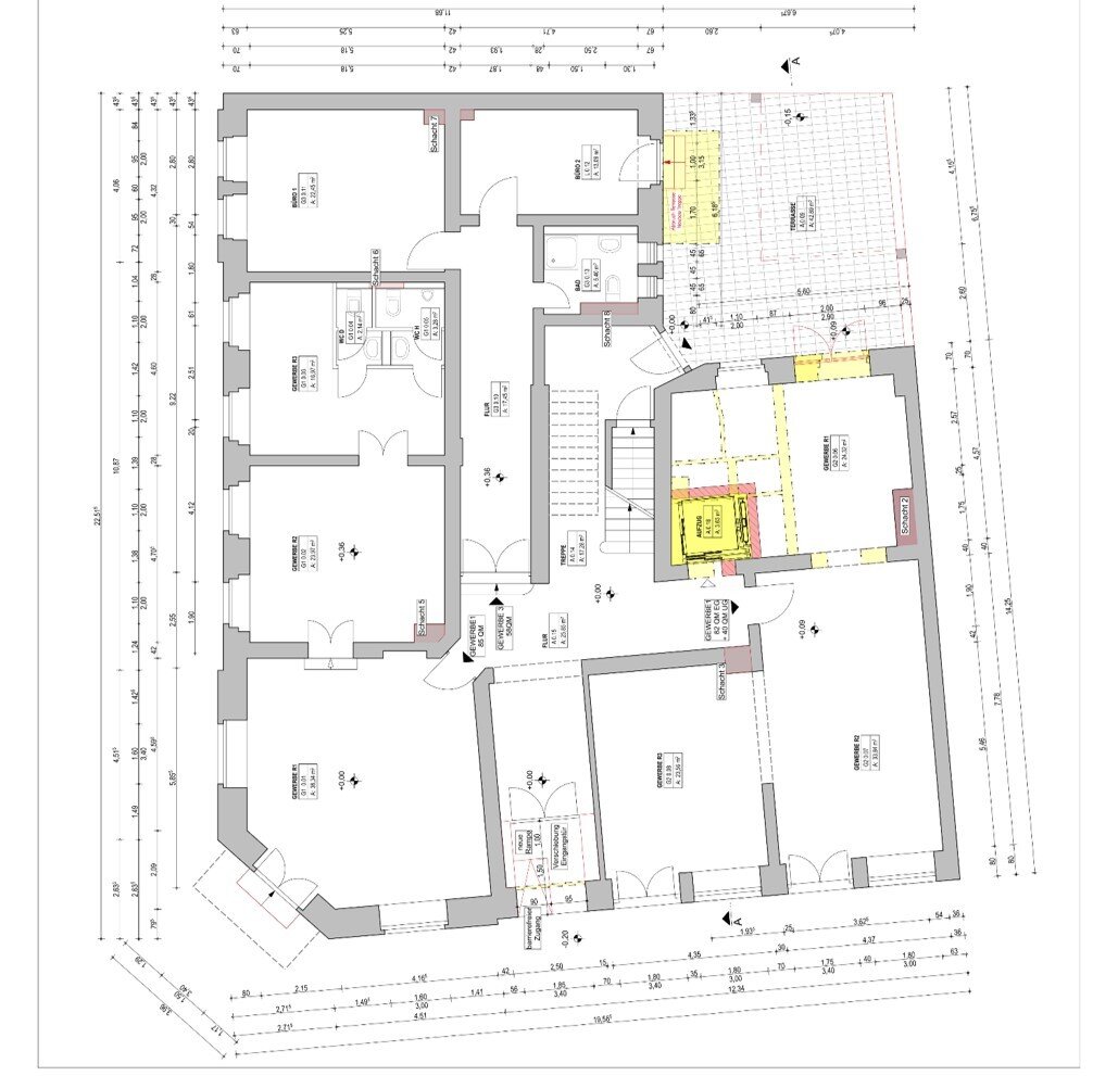 Laden zur Miete 885 € 5 Zimmer Elisabethstraße 27 Innenstadt Görlitz 02826